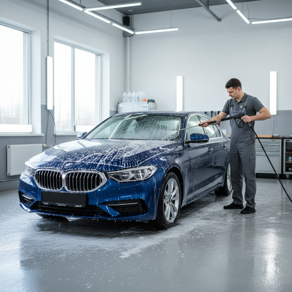 Автомойка автомобиля